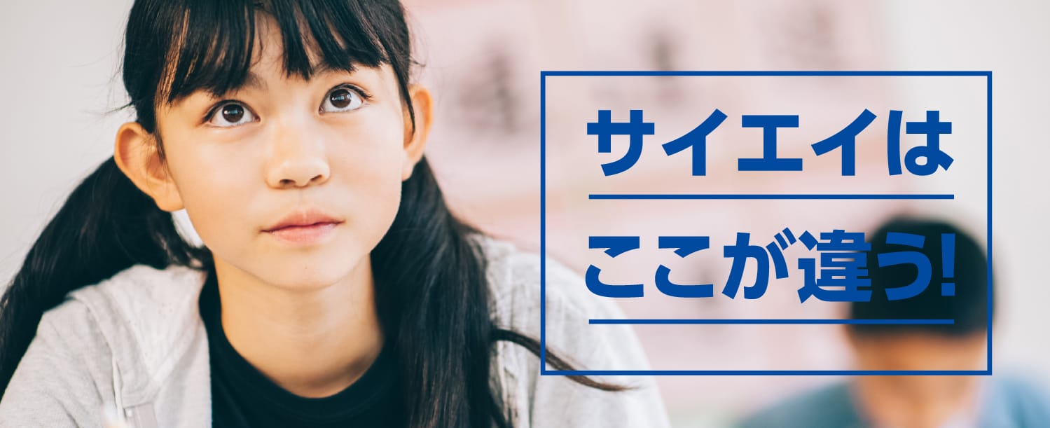 サイエイはここが違う！