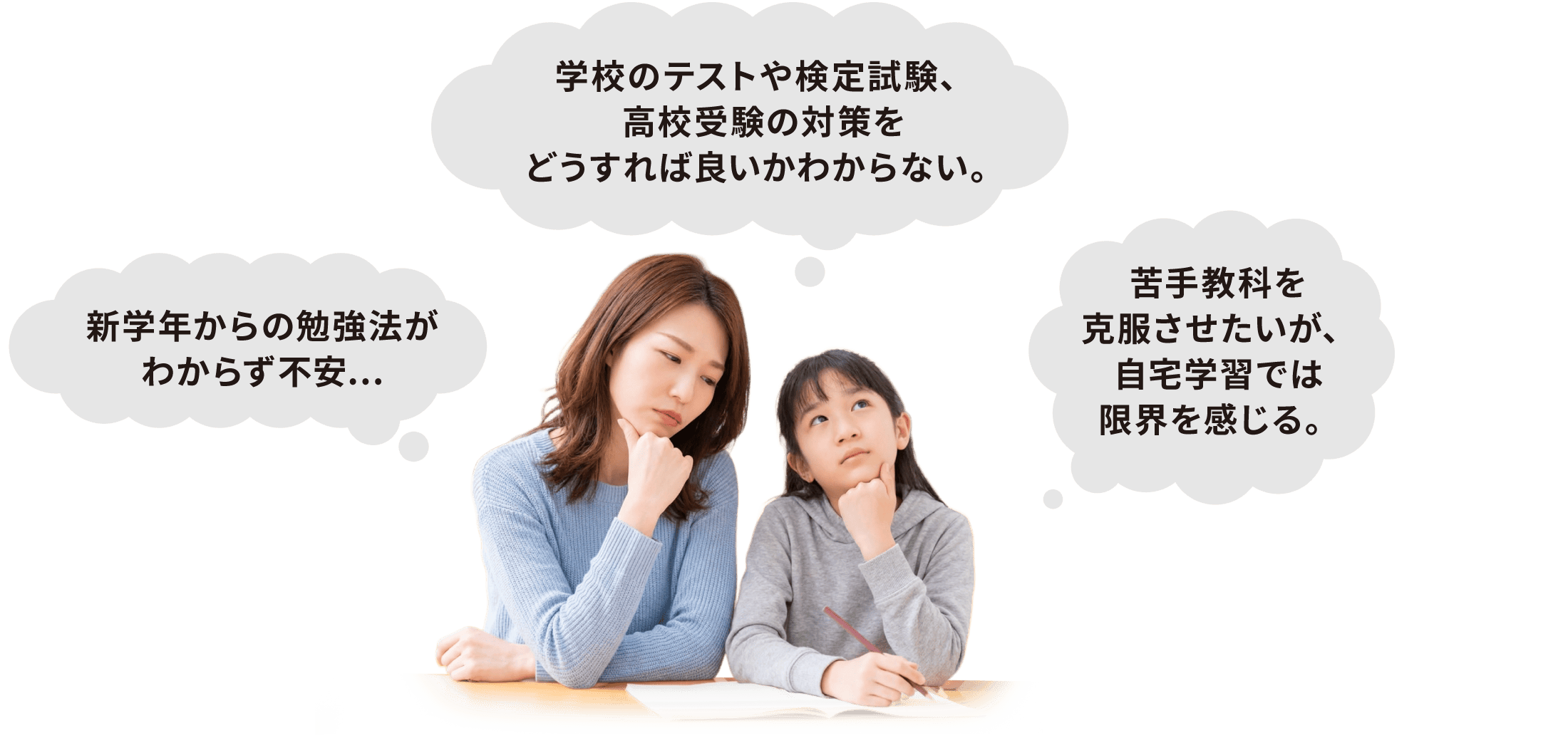 新年度に向けて、こんなお悩みはありませんか？