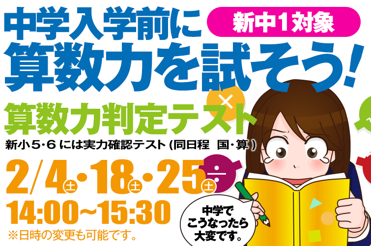 算数力判定テスト