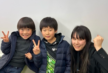 野本講師と生徒